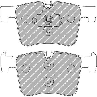 Jeu de 4 plaquettes de frein avant FERODO RACING FCP4394H pour SUBARU IMPREZA 330 e - 252cv