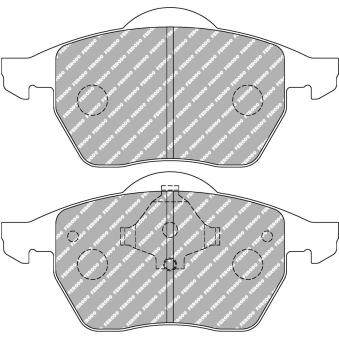 Jeu de 4 plaquettes de frein avant FERODO RACING FCP590H