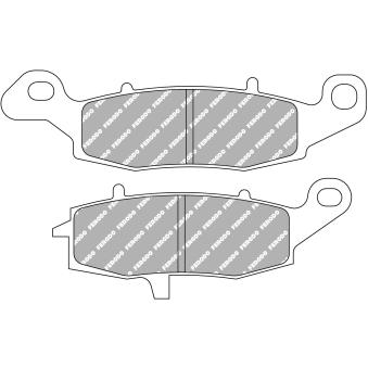 Jeu de 2 plaquettes de frein avant FERODO RACING [FDB2049EF]