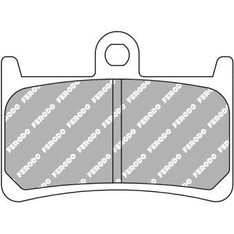 Jeu de 2 plaquettes de frein avant FERODO RACING [FDB605EF]