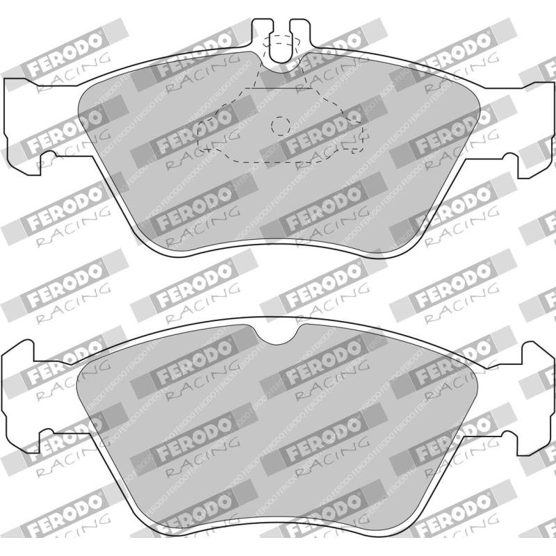 Jeu de 4 plaquettes de frein avant FERODO RACING FDS1049 - Visuel 1