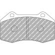 FERODO RACING FDS1667 - Jeu de 4 plaquettes de frein avant