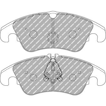 Jeu de 4 plaquettes de frein avant FERODO RACING [FDS4044]