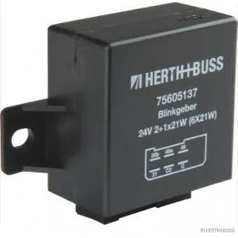 Centrale clignotante HERTH+BUSS ELPARTS 75605137 pour IVECO MK 80-13 A - 131cv