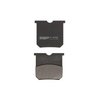 Jeu de 4 plaquettes de frein avant SBP OEM 623587 Jeu de 4 plaquettes de frein avant SBP OEM 623587