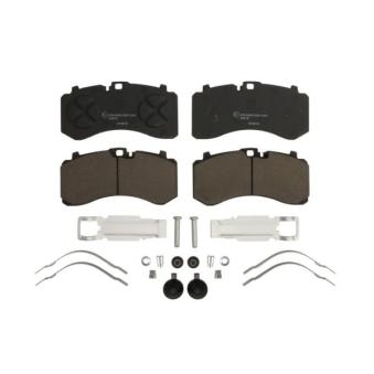 Jeu de 4 plaquettes de frein avant SBP OEM 3057000600