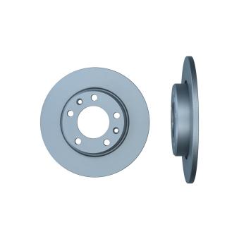 Jeu de 2 disques de frein arrière KAMOKA OEM 1642776280