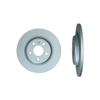 Jeu de 2 disques de frein arrière KAMOKA OEM 8K0615601J