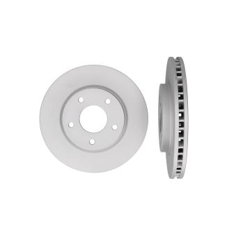 Jeu de 2 disques de frein avant KAMOKA OEM 4615A115