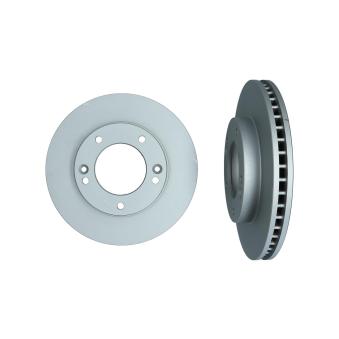 Jeu de 2 disques de frein avant KAMOKA OEM 517123E000
