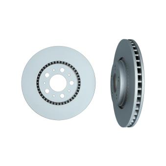 Jeu de 2 disques de frein avant KAMOKA OEM 272404