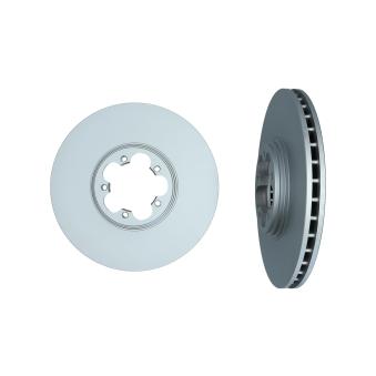 Jeu de 2 disques de frein avant KAMOKA OEM YC1W1125B1B