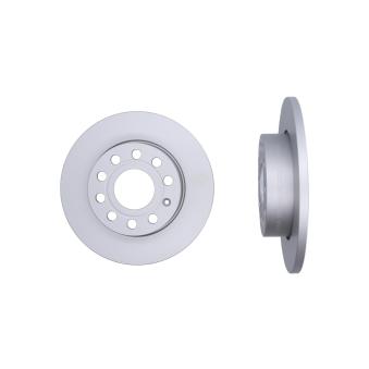 Jeu de 2 disques de frein arrière KAMOKA OEM 1K0615601AC