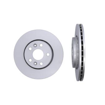 Jeu de 2 disques de frein avant KAMOKA OEM 7701206198