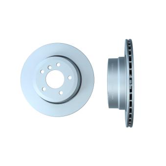 Jeu de 2 disques de frein arrière KAMOKA OEM 34216763345