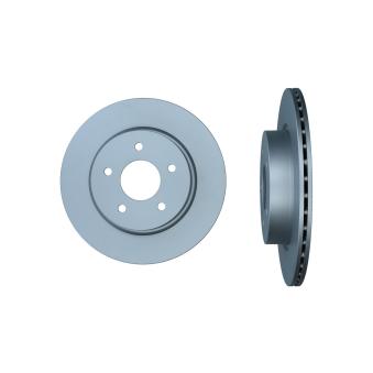 Jeu de 2 disques de frein arrière KAMOKA OEM 432064CE0A