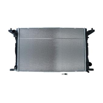 Radiateur, refroidissement du moteur KAMOKA OEM 8W0121251H