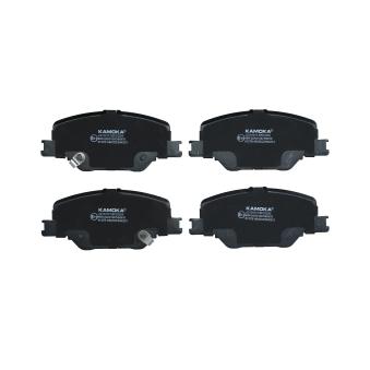 Jeu de 4 plaquettes de frein avant KAMOKA OEM 84124408