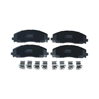 Jeu de 4 plaquettes de frein avant KAMOKA OEM K68260870AA