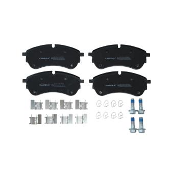 Jeu de 4 plaquettes de frein avant KAMOKA OEM 2N0698151
