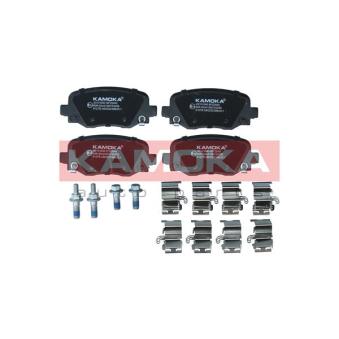 Jeu de 4 plaquettes de frein arrière KAMOKA OEM 68225301AA