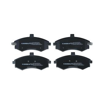 Jeu de 4 plaquettes de frein avant KAMOKA OEM 581012DA60