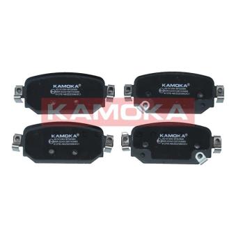 Jeu de 4 plaquettes de frein arrière KAMOKA OEM D2Y12643Z