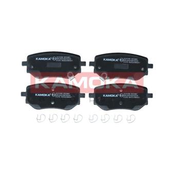 Jeu de 4 plaquettes de frein arrière KAMOKA OEM D40605JU0A