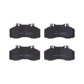 Jeu de 4 plaquettes de frein avant KAMOKA OEM 0014201520