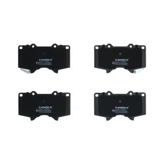 Jeu de 4 plaquettes de frein avant KAMOKA OEM 04465YZZDB