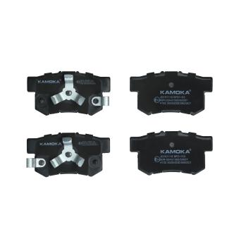 Jeu de 4 plaquettes de frein arrière KAMOKA OEM 06430S9AE00