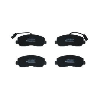 Jeu de 4 plaquettes de frein avant KAMOKA OEM 93167551