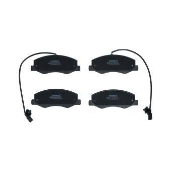 Jeu de 4 plaquettes de frein arrière KAMOKA OEM 4406000Q0G