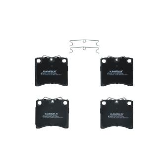 Jeu de 4 plaquettes de frein avant KAMOKA OEM 701698151G