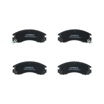 Jeu de 4 plaquettes de frein avant KAMOKA OEM 4605A501