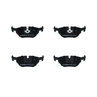 Jeu de 4 plaquettes de frein arrière KAMOKA OEM SFP100520