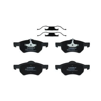 Jeu de 4 plaquettes de frein arrière KAMOKA OEM 77363604