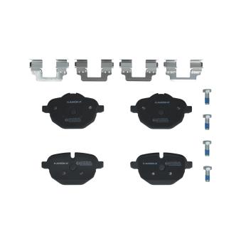 Jeu de 4 plaquettes de frein arrière KAMOKA OEM 34216870558