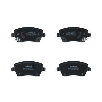 Jeu de 4 plaquettes de frein avant KAMOKA OEM D10601HA0A Jeu de 4 plaquettes de frein avant KAMOKA OEM D10601HA0A