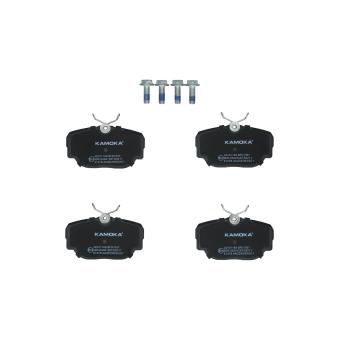 Jeu de 4 plaquettes de frein arrière KAMOKA JQ101189