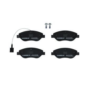 Jeu de 4 plaquettes de frein avant KAMOKA OEM 77362196