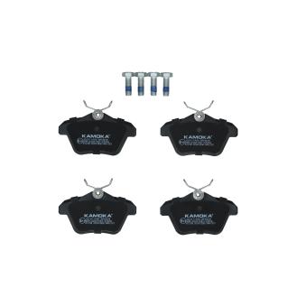 Jeu de 4 plaquettes de frein arrière KAMOKA OEM 99457750