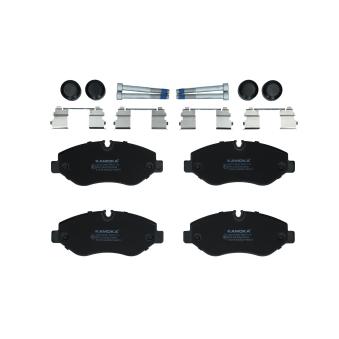 Jeu de 4 plaquettes de frein avant KAMOKA OEM 68006732AB