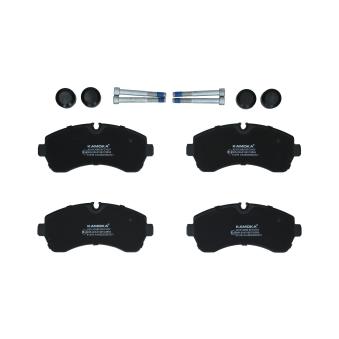 Jeu de 4 plaquettes de frein avant KAMOKA OEM 9064210300