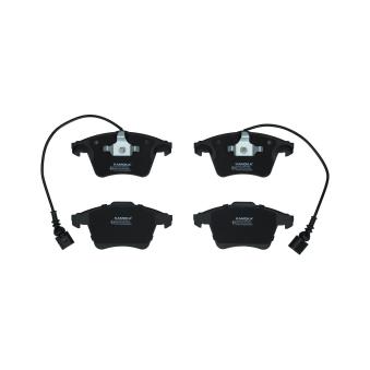 Jeu de 4 plaquettes de frein avant KAMOKA OEM 7L6698151F