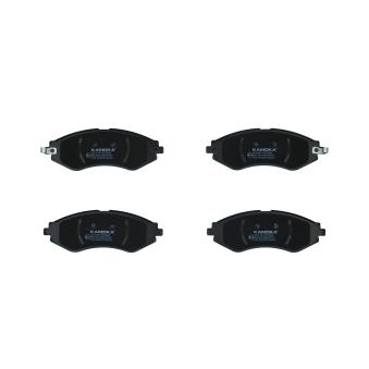 Jeu de 4 plaquettes de frein avant KAMOKA OEM 96391891