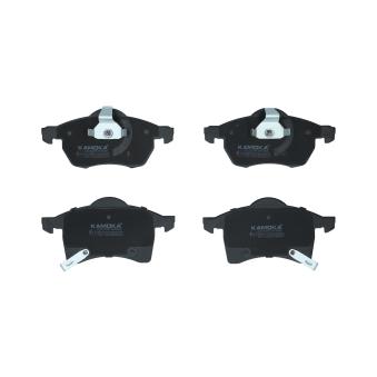 Jeu de 4 plaquettes de frein avant KAMOKA OEM 1605996 Jeu de 4 plaquettes de frein avant KAMOKA OEM 1605996