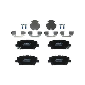 Jeu de 4 plaquettes de frein avant KAMOKA OEM 45022SMGE01
