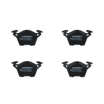 Jeu de 4 plaquettes de frein arrière KAMOKA OEM A0034200220