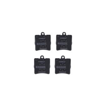 Jeu de 4 plaquettes de frein arrière KAMOKA OEM 34202720